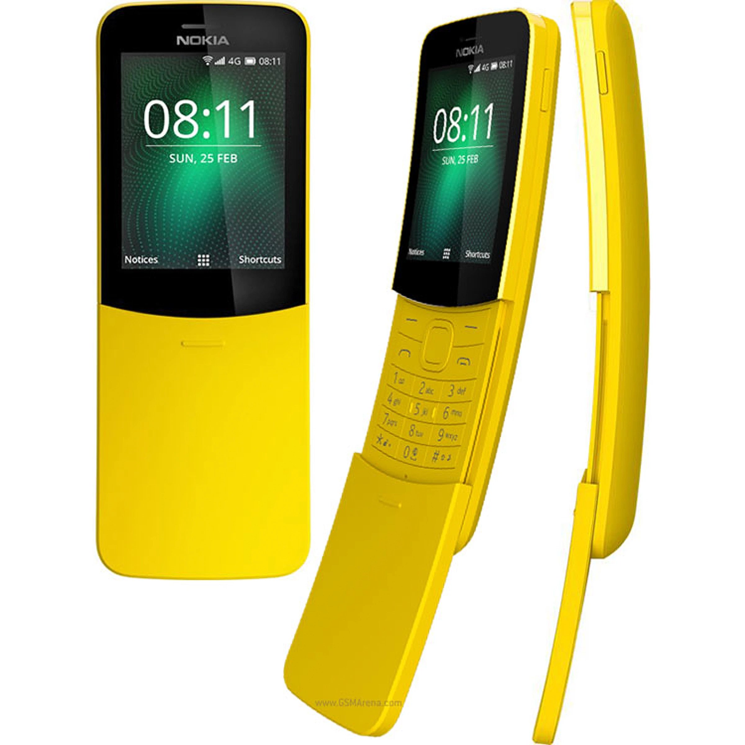 Мобильный телефон Nokia 8110 DS TA-1048 Yellow – купить в интернет-магазине  Донецка по низкой цене